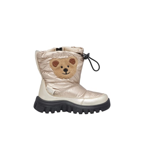 Bottes Falcotto En Suède Et Tissu Imperméable Pour Enfants - Chaudes, Antidérapantes Et Faciles à Enfiler