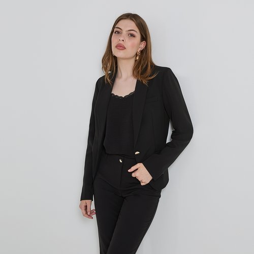 Veste col tailleur noir Grain De Malice La Redoute