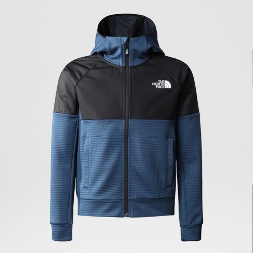 Black and blue north face hoodie hot sale