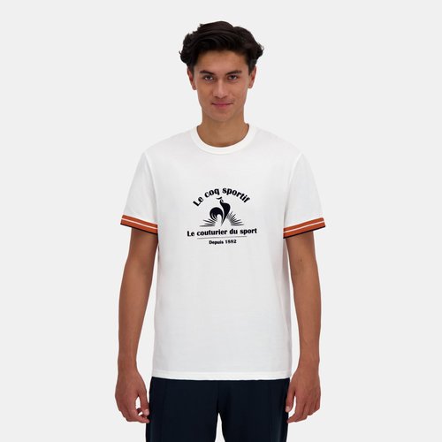 T shirt heritage marshmallow Le Coq Sportif La Redoute