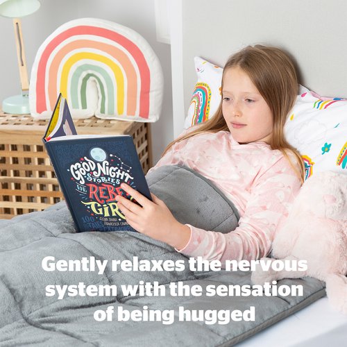 Kids 3kg weighted blanket grey Silentnight La Redoute