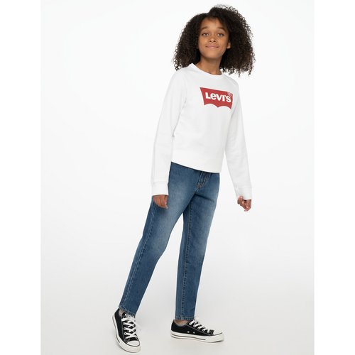 Felpa levi's bianca ragazza shop