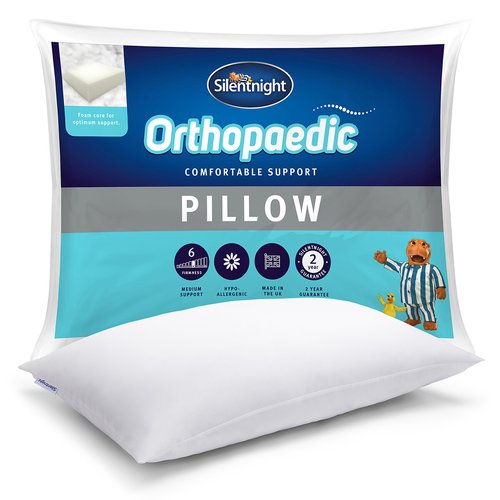 Orthopedic support pillow white Silentnight La Redoute