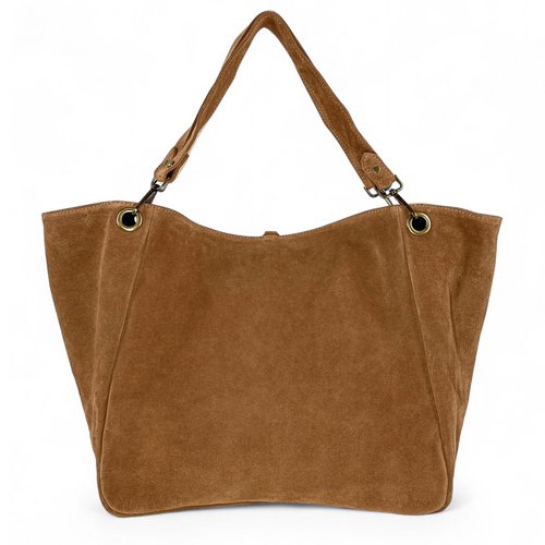 Sac cabas en nubuck woodland m81 Oh My Bag La Redoute