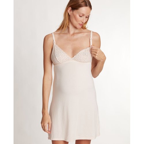 Nuisette de grossesse et d allaitement bliss blush fibres ecologiques blush Cache Coeur La Redoute