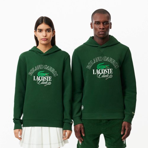 Sweatshirt col rond vert 132 Lacoste La Redoute
