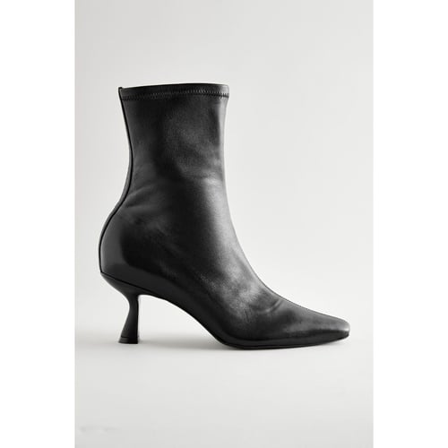 Bottines Next En Cuir Noir à Talons - Pointure 42 - Occasion - Style Bottillon Femme