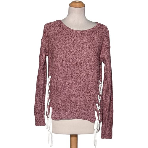 Pull tres bon etat violet Abercrombie Et Fitch La Redoute