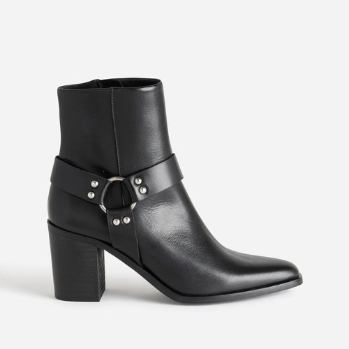 Boots a talon sidona noir Texto La Redoute