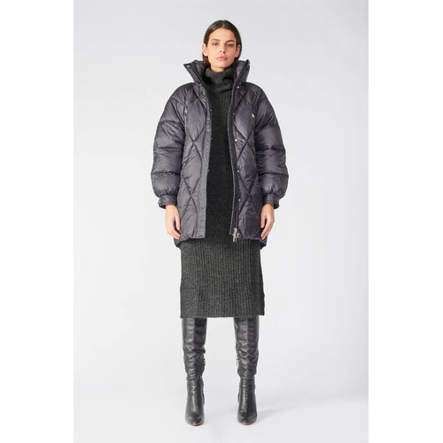 Doudoune dotti black Le Temps Des Cerises La Redoute