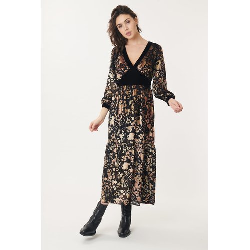 Robe longue la redoute rené derhy best sale