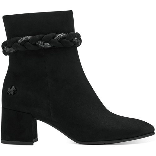 Bottine talon bloc noir Marco Tozzi La Redoute