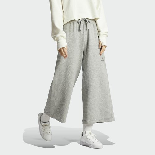 Pantalon de jogging ample all seazon effet cotele gris Adidas Sportswear La Redoute
