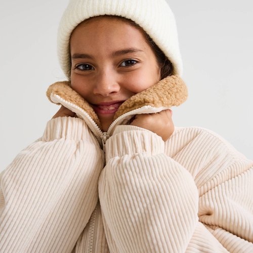 Manteau en velours cotele amaretti Monoprix La Redoute