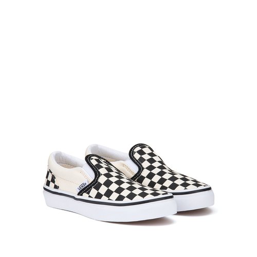 Vans black slip on sneakers cheap