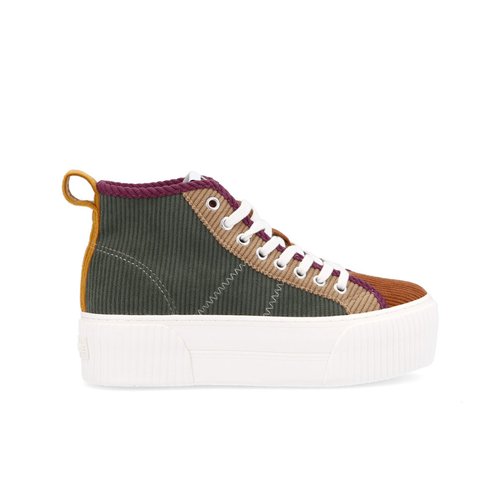 Baskets montantes compensees iron mid multicolore No Name La Redoute