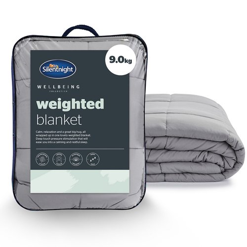 Weighted blanket 9kg grey Silentnight La Redoute