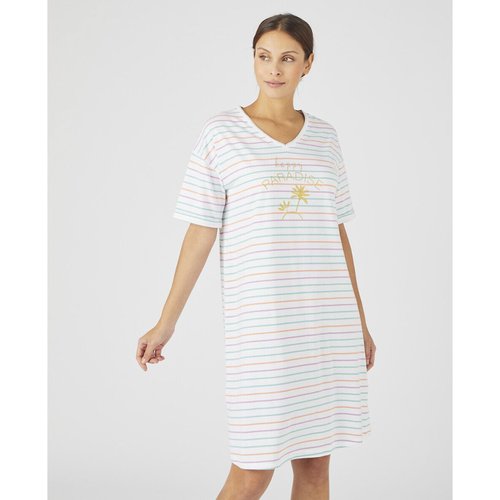 La redoute chemise de nuit manche courte on sale