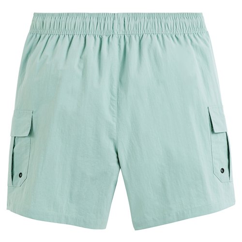 Swim shorts with pockets grey green La Redoute Collections La Redoute