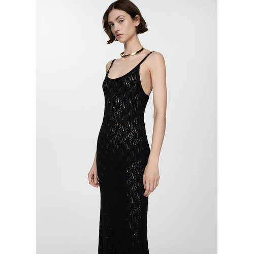 Mango robe longue dentelle shop