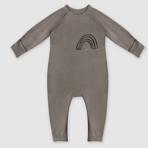 Pyjama zippe Dim Baby kaki La Redoute