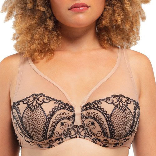 Soutien gorge foulard avec armatures kant Louisa Bracq La Redoute