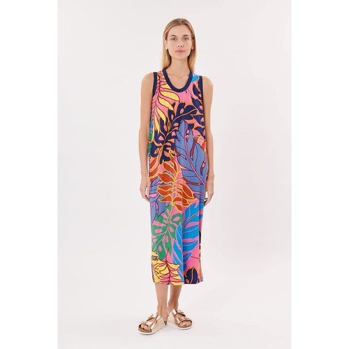 Multi coloured shift dress shop