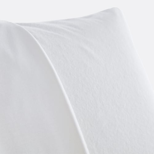 Saugfähiger kopfkissen-schonbezug aus 100% baumwolle weiss La Redoute Interieurs
