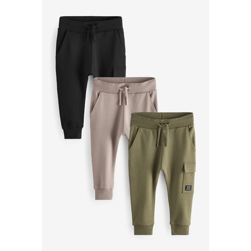 3 pantalons de jogging militaire super skinny vert kaki gris noir Next La Redoute