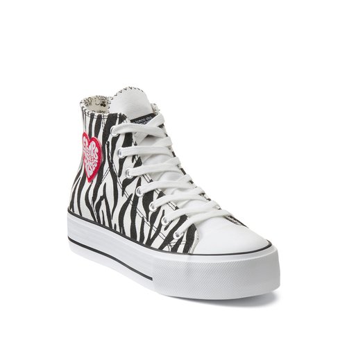 Baskets hautes ltc dream imprime zebre Le Temps Des Cerises La Redoute