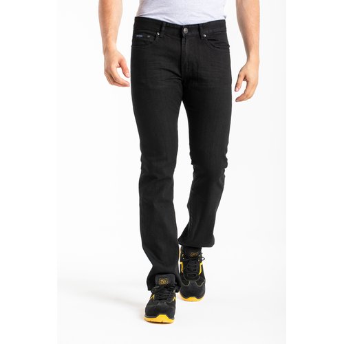 Jeans de travail coton coupe confort noir work7 noir Rica Lewis La Redoute