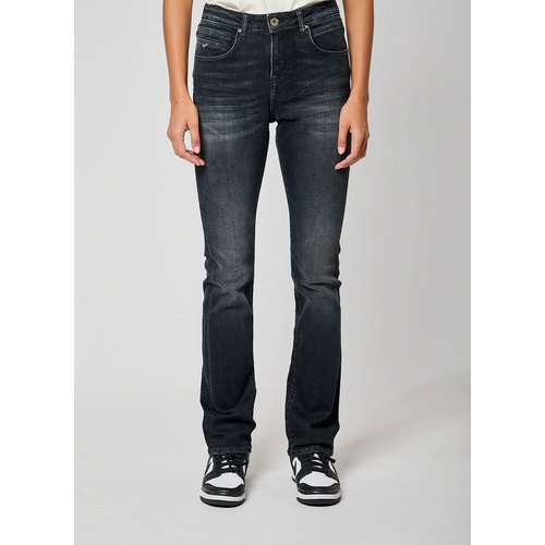 Jean demi slim coton birma noir blawor Kaporal La Redoute