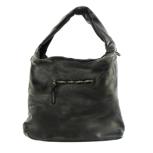 Sac à Main BARDOLINO En Cuir Vintage Noir - Excellent état - Occasion Authentique