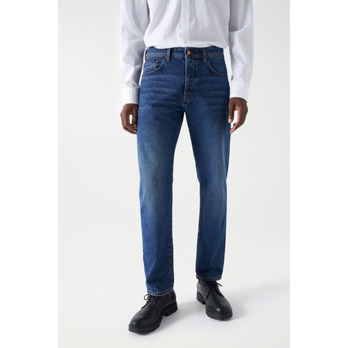 Jean droit straight bleu Salsa Jeans La Redoute