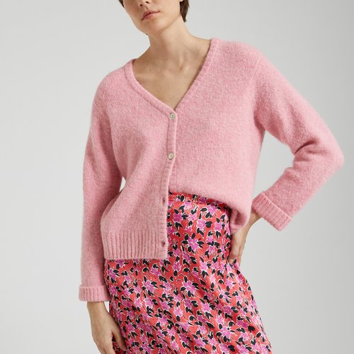 American vintage pink cardigan top
