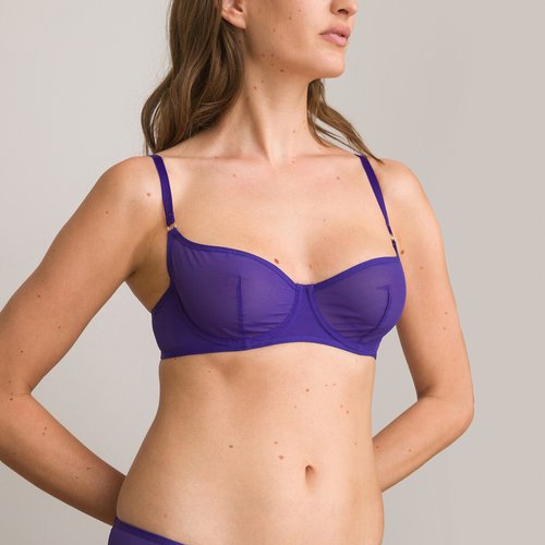 Bestform Luccia Reggiseno A Balconcino Donna | Pizzo Floreale, Confortevole E Sostenuto | Certificato OEKO-TEX