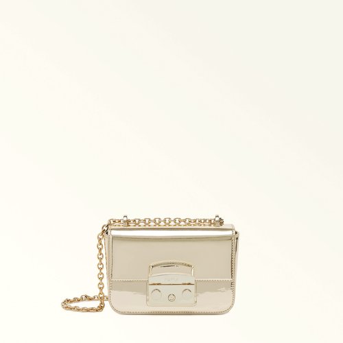 Sac a bandouliere metropolis mini Furla dore La Redoute