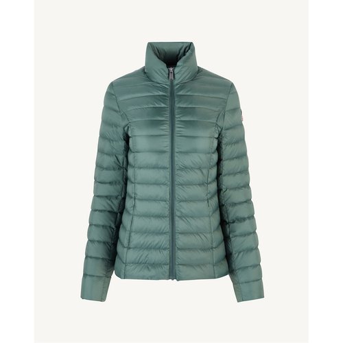 Doudoune zippee col montant cha Jott vert celadon La Redoute