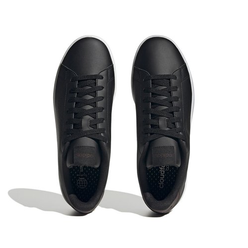Men's cloudfoam advantage clean sneakers black/black/white clearance
