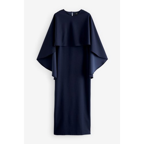 Robe cape bleu marine hotsell