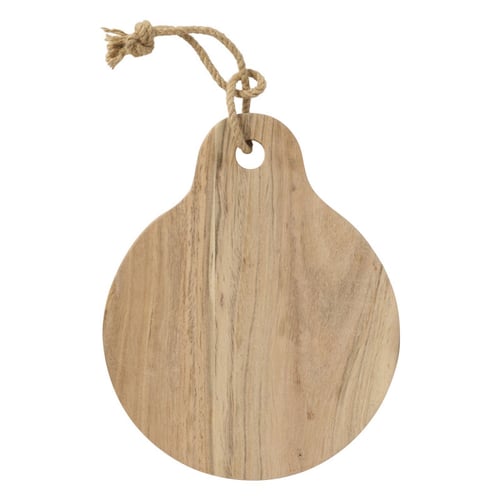 Planche à Découper Basque En Bois - Style Artisanat, Couleur Marron, Neuve