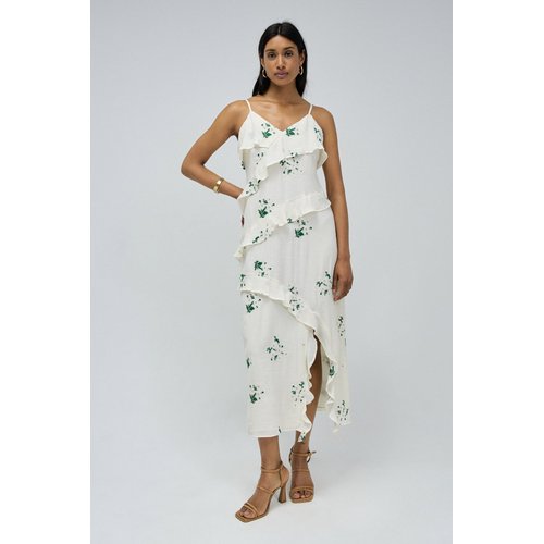 Robe Longue a Volants