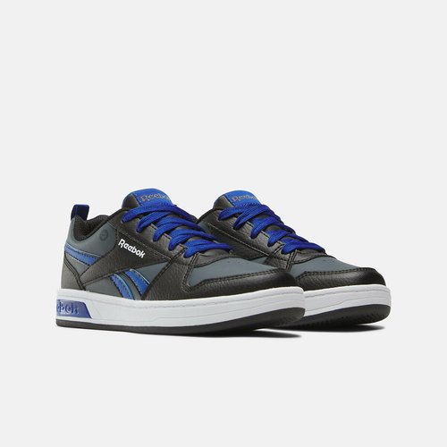 Kids trainers blue black grey Reebok Classics La Redoute
