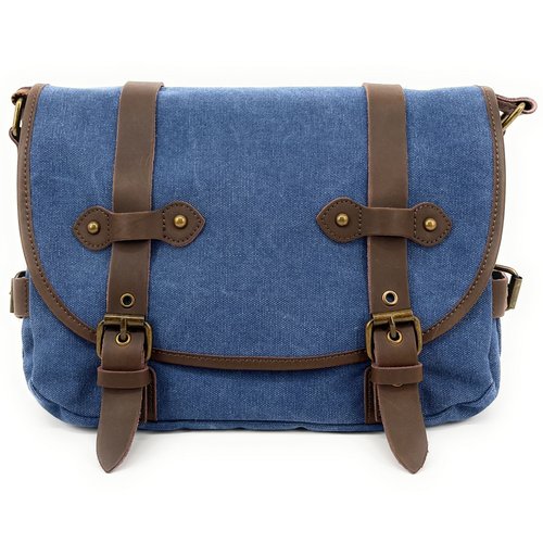 Sac a main femme cuir et toile papey Oh My Bag La Redoute