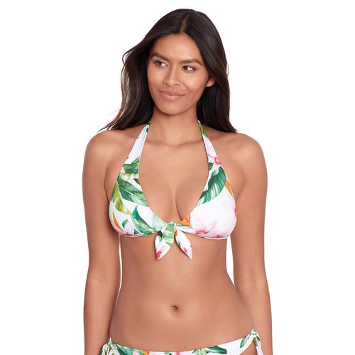 Sujetador bikini blanco clearance