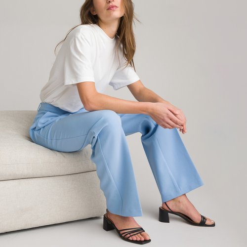 Pantalon large La Redoute Collections bleu clair La Redoute
