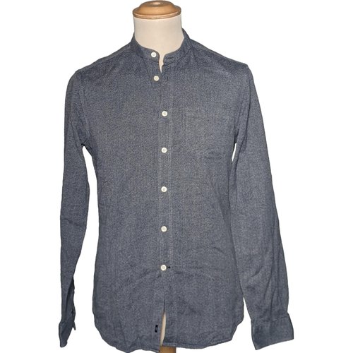 Chemise manches longues tres bon etat gris Jules La Redoute