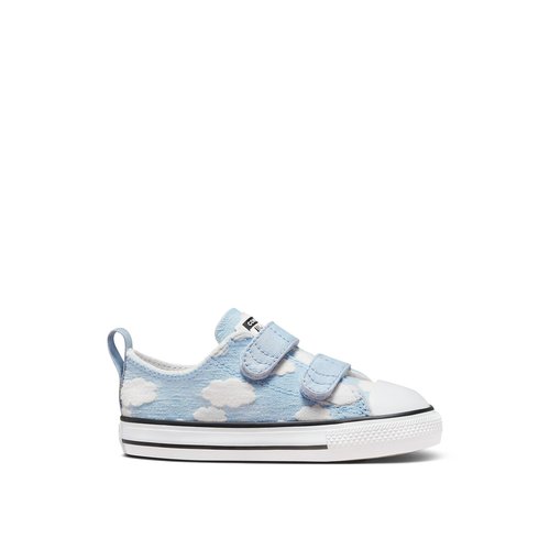 Kids chuck taylor all stars 2v ox cloud gazer canvas trainers blue white Converse La Redoute