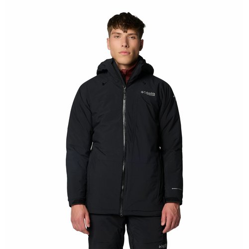 Black columbia ski jacket top