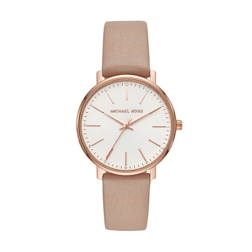 Montre analogique pyper dore rose blanc beige Michael Kors La Redoute